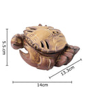 GobekUsa Crab Ceramic Incense Burner Aromatherapy Diffuser Ash Plate Home Aroma Container