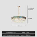GobekUsa Crystal Chandelier: Modern Luxury Lighting for Home, Hotel, Restaurant