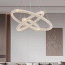 GobekUsa Crystals Pendant Lights: Modern Dimmable Chandelier for Luxury Living Room, Dining, Bedroom