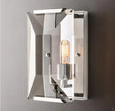 GobekUsa Crystal LED Wall Sconces - Retro Style Bedroom Living Room Wall Lamp