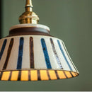 GobekUsa Coloured Glaze Pendant Light LED Hanging Lamp for Home Dining Living Room