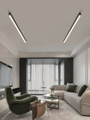 GobekUsa Linear LED Ceiling Light for Living Room Bedroom Aisle Balcony Dining Minimalist Lustre