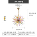 GobekUsa Dandelion Chandelier Lighting - Nordic Sphere Rainbow Pendant Light, Personalized Creative Design