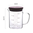 GobekUsa Heat-Resistant Glass Beaker Mug with Thickened Scale - 2022