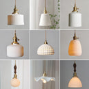 GobekUsa Japanese Ceramic Pendant Light Scandinavian Style Luxury Lamp