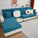 GobekUsa Jacquard L Sofa Seat Cover Protector: Stretchable, Washable, Thick Slipcovers