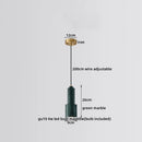 GobekUsa LED Marble Pendant Lamp: Modern Luxury Hanging Light for Home, Restaurant & Bedroom