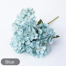 GobekUsa Hydrangea Branch Decor - High Quality Artificial Silk Flowers for Home Wedding Party