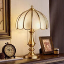 GobekUsa Crystal Glass Brass LED Floor Lamp for Luxury Living Room Bedroom Study