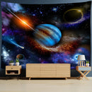 GobekUsa Astronaut Moon Tapestry Wall Hanging - Boho Hippie Living Room Decor