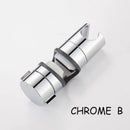 GobekUsa Adjustable Slider Shower Head Holder Bracket Chrome Mounting Accessory