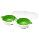GobekUsa Egg Boiler Silicone Poacher Cooker Double Layer Cup Draining Cooking Tools