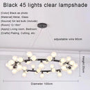 GobekUsa Gold LED Chandelier, Modern Pendant Light for Living Room, Kitchen, Bedroom, Dining Room