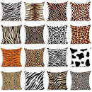 GobekUsa Animal Print Pillowcase Cushion Cover Home Decoration for Sofa