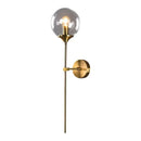 GobekUsa Glass Ball Sconce Light for Bedroom Living Room