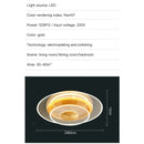 GobekUsa Double Layer 60CM LED Ceiling Light for Living Dining Room Bedroom