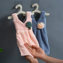 GobekUsa Kids' Cute Dress Hand Towel: Thick Coral Velvet, Soft Touch, Home & Kitchen Cleaning