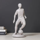 GobekUsa Abstract Sports Player Sculpture Set Grey/White Figurines Home Decor