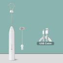 GobekUsa Electric Milk Frother Mixer 3-Speeds Whisk Blender Foamer Egg Beater