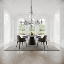GobekUsa Glass Branch Ceiling Chandeliers LED Living Room Dining Bedroom Lamps