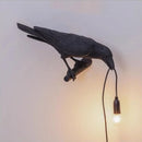GobekUsa Lively Bird Resin Table Lamp - Home Decor Lighting for Bedroom, Living Room
