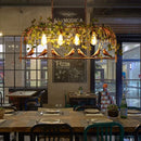 GobekUsa Birdcage Pendant Lights for Chic Decor - Garland Hanging Lamps