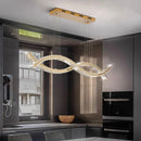 GobekUsa Crystal Chandelier Pendant Light for Living and Dining Room Luxurious Ceiling Lighting