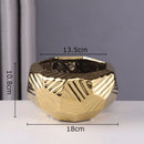 GobekUsa Ceramic Vase Modern Decor Ornaments Pot Plants Flower Arrangement Ornamental Decor vase