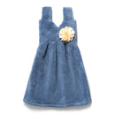 GobekUsa Kids' Cute Dress Hand Towel: Thick Coral Velvet, Soft Touch, Home & Kitchen Cleaning