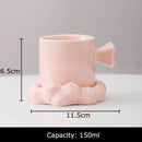 GobekUsa Diamond Porcelain Coffee Mug Set