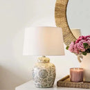 GobekUsa Ceramic Desk Lamp | Bedroom, living room Side Decoration | New Chinese Bedside Table Lamp