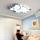 GobekUsa Kids Bedroom Ceiling Lamp Full Spectrum Eye Protection Cream Wind Airplane Theme
