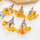 GobekUsa Artificial Flowers: Christmas Decor, Home Wedding Bouquet, Scrapbooking Bouquets