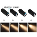 GobekUsa Adjustable Beam LED Track Light for Home, Store, Shop, Mall Lighting