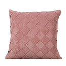 GobekUsa Grey Weaving Luxury Pillow Cover 45x45cm for Sofa Livingroom Bedroom