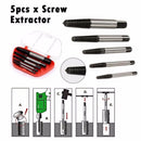 GobekUsa Double-Sided Screw Extractor Drill Bit - Professional Alloy Steel Center Removal Tool