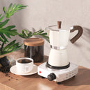 GobekUsa 300ml Classic Coffee Machine by GIANXI: Aluminum Italian Stove Top Mocha Pot