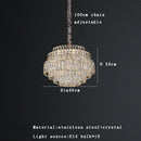 GobekUsa Crystal Chandelier Lights 2025: Luxury Modern Room Decoration