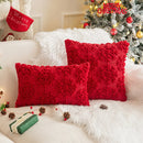 GobekUsa Christmas Plush Pillow Case Set - Festive Holiday Sofa Decor, 2023