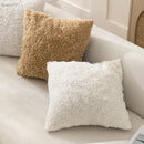 GobekUsa IvoryCamel Polka Dot Lace Cushion Cover 45x45cm for Home Sofa Bed Decoration