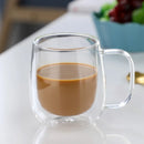 GobekUsa Double Wall Glass Coffee Cup Espresso Mug Heat Resistant Cocktail Wine Beer Mug