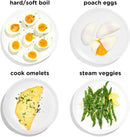 🍳 6‑Egg Rapid Electric Cooker – Steam, Poach & Boil with Ease