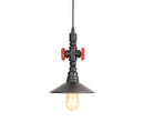 GobekUsa Industrial Water Pipe Pendant Lamp for Dining, Bar, and Café