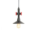 GobekUsa Industrial Retro Loft Pipe Iron Pendant Lamp for Dining Bar Restaurant Club