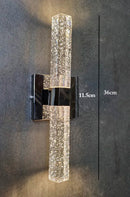 GobekUsa Bubble Crystal LED Wall Sconces Gold Modern Indoor Lighting for Home Decor