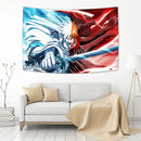 GobekUsa Bleach Japan Anime Tapestry Wall Decoration Witchcraft Hippie Wall Hanging