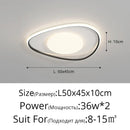 GobekUsa LED Ceiling Lights White Black Infinite Dimming Home Lighting Fixtures