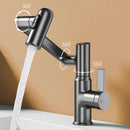 GobekUsa LED Bathroom Basin Faucet 360 Rotation Mixer Sink Tap with Multifunction Stream Sprayer