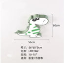 GobekUsa Dinosaur LED Ceiling Lamp for Kids Room, Warm & Romantic Bedroom Light