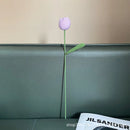 GobekUsa Handmade Knitted Crochet Tulips for Home Decor - Set of 1